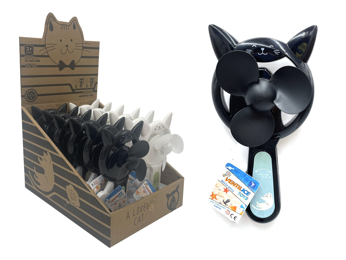 Ventilatore manuale gattina