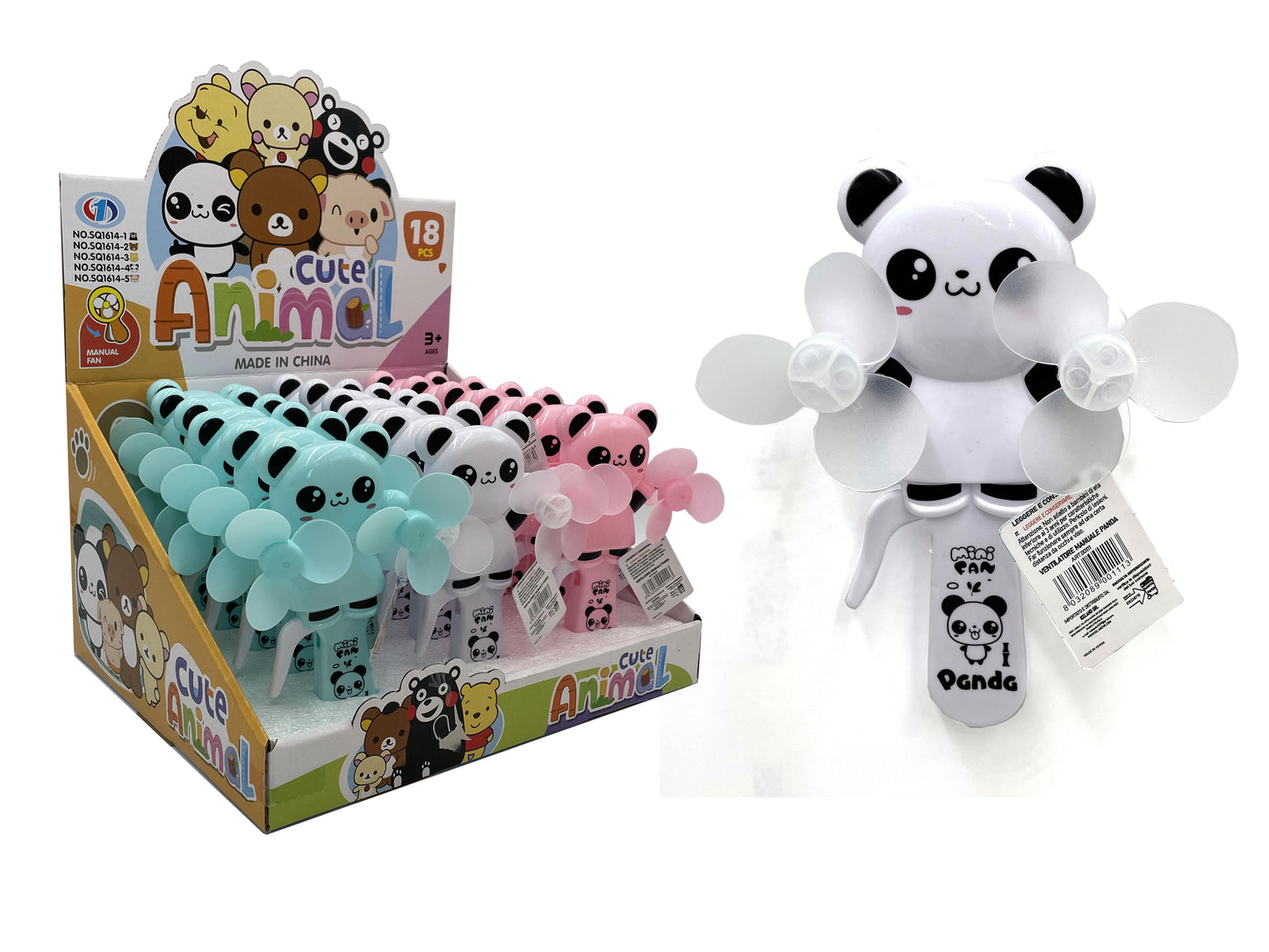 Doppio ventilatore manuale panda