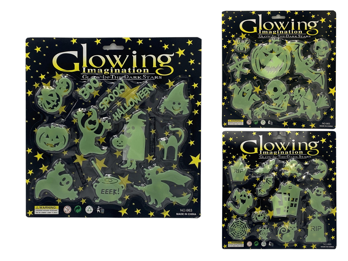 BL sagome fluorescenti halloween