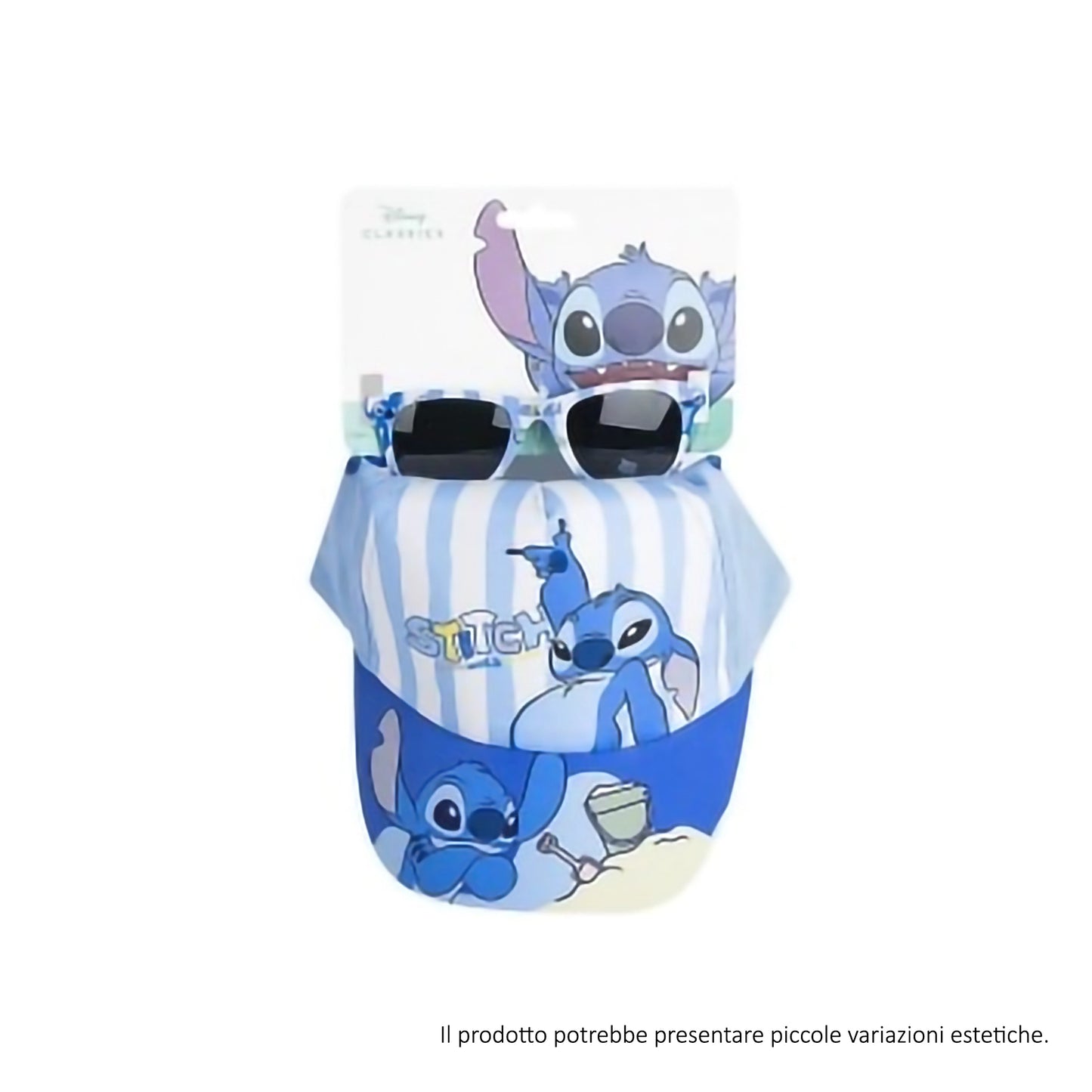Set occhiali da sole e cappellino STITCH
