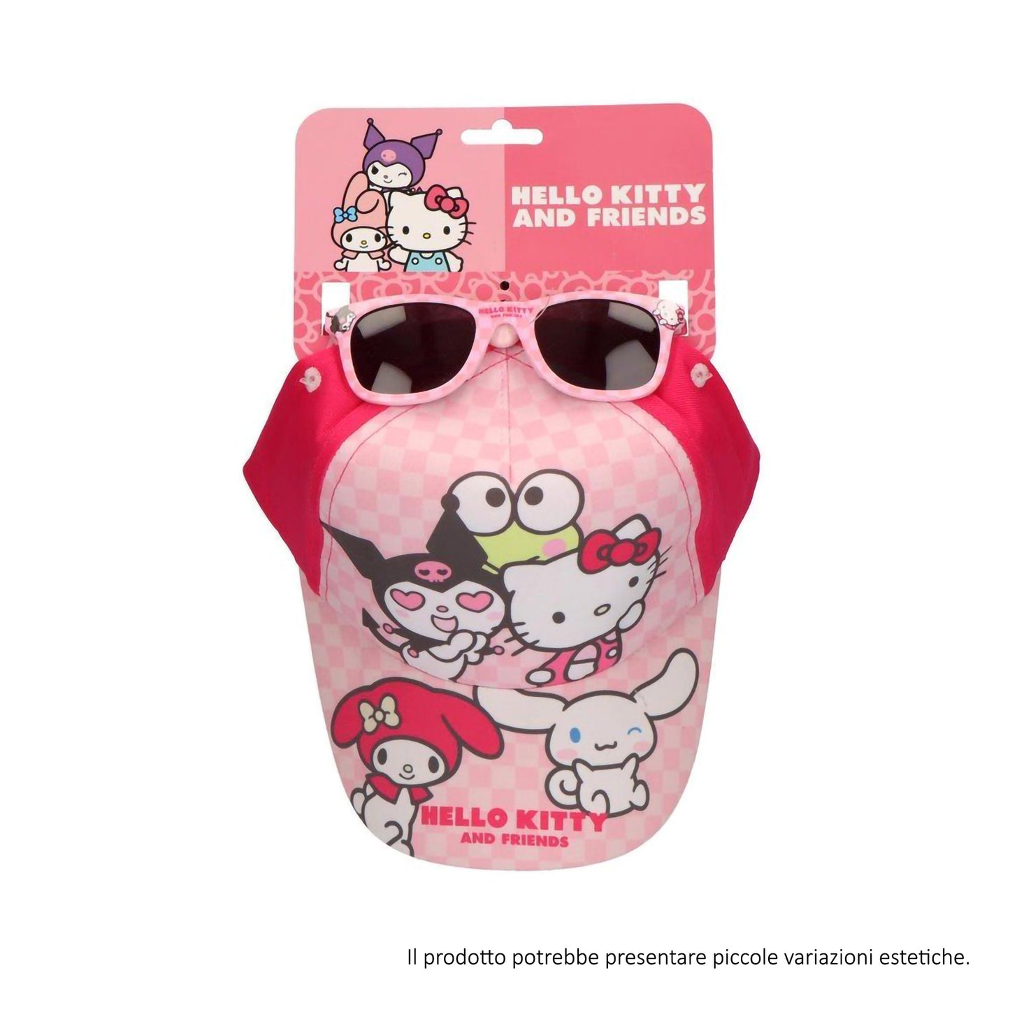Set occhiali da sole e cappellino HELLO KITTY