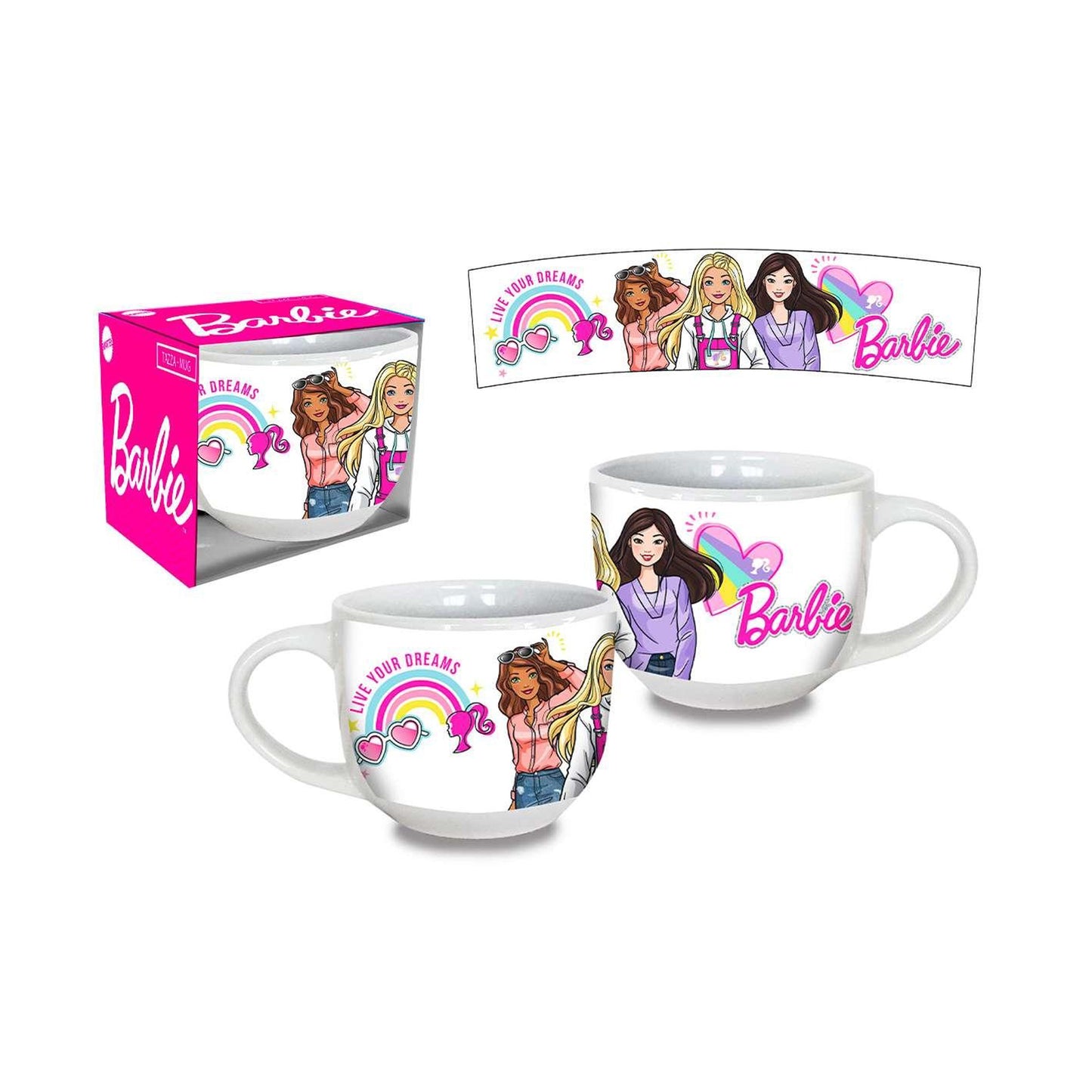 Tazza Jumbo 600ML Barbie