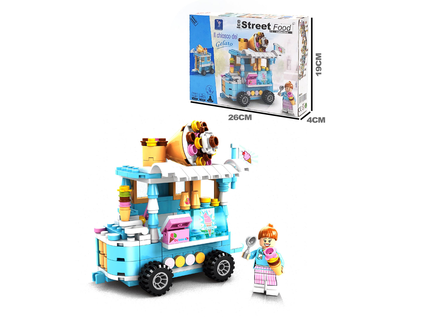 Costruzioni chiosco Gelato