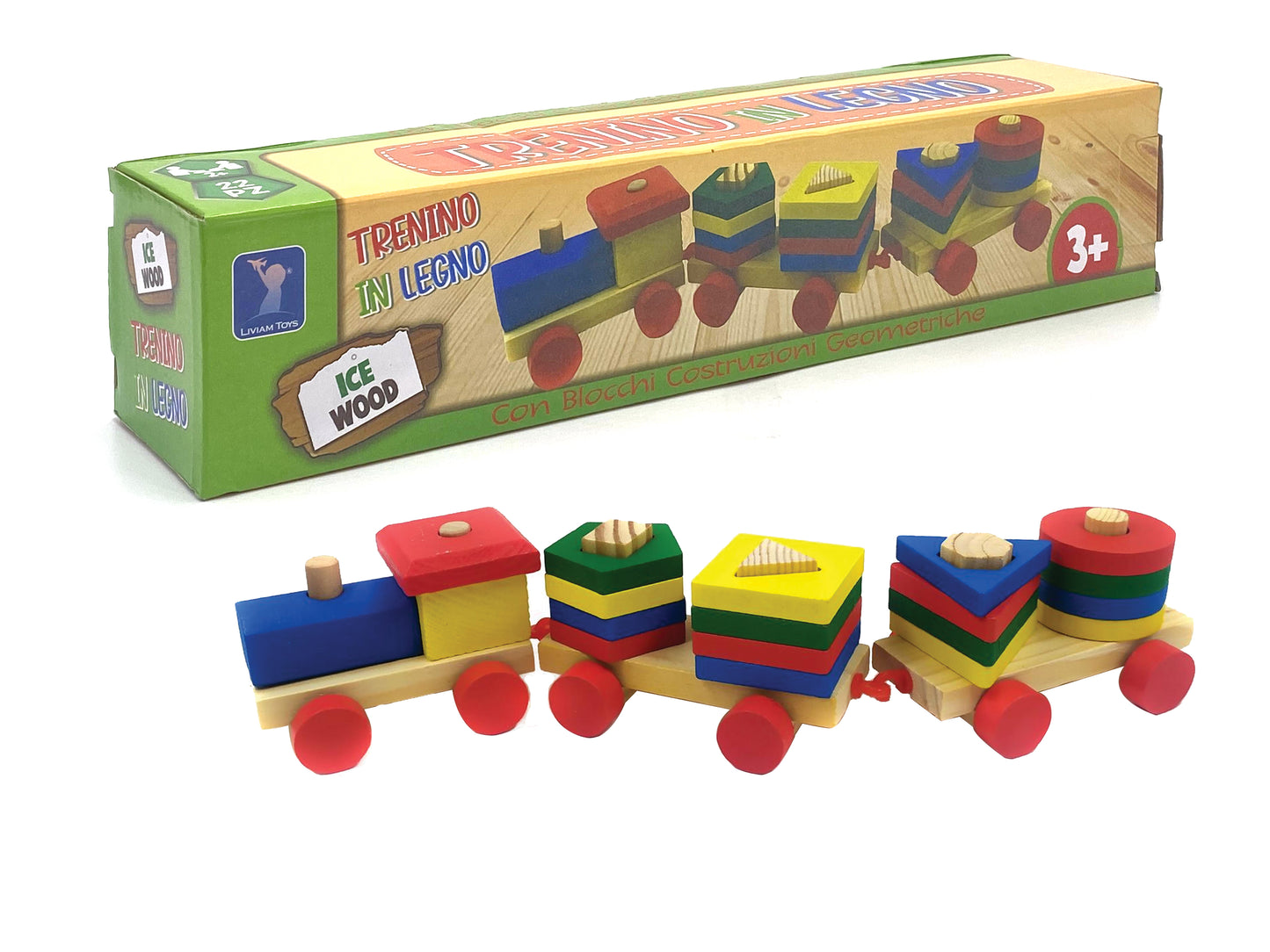 Icewood - Trenino di legno