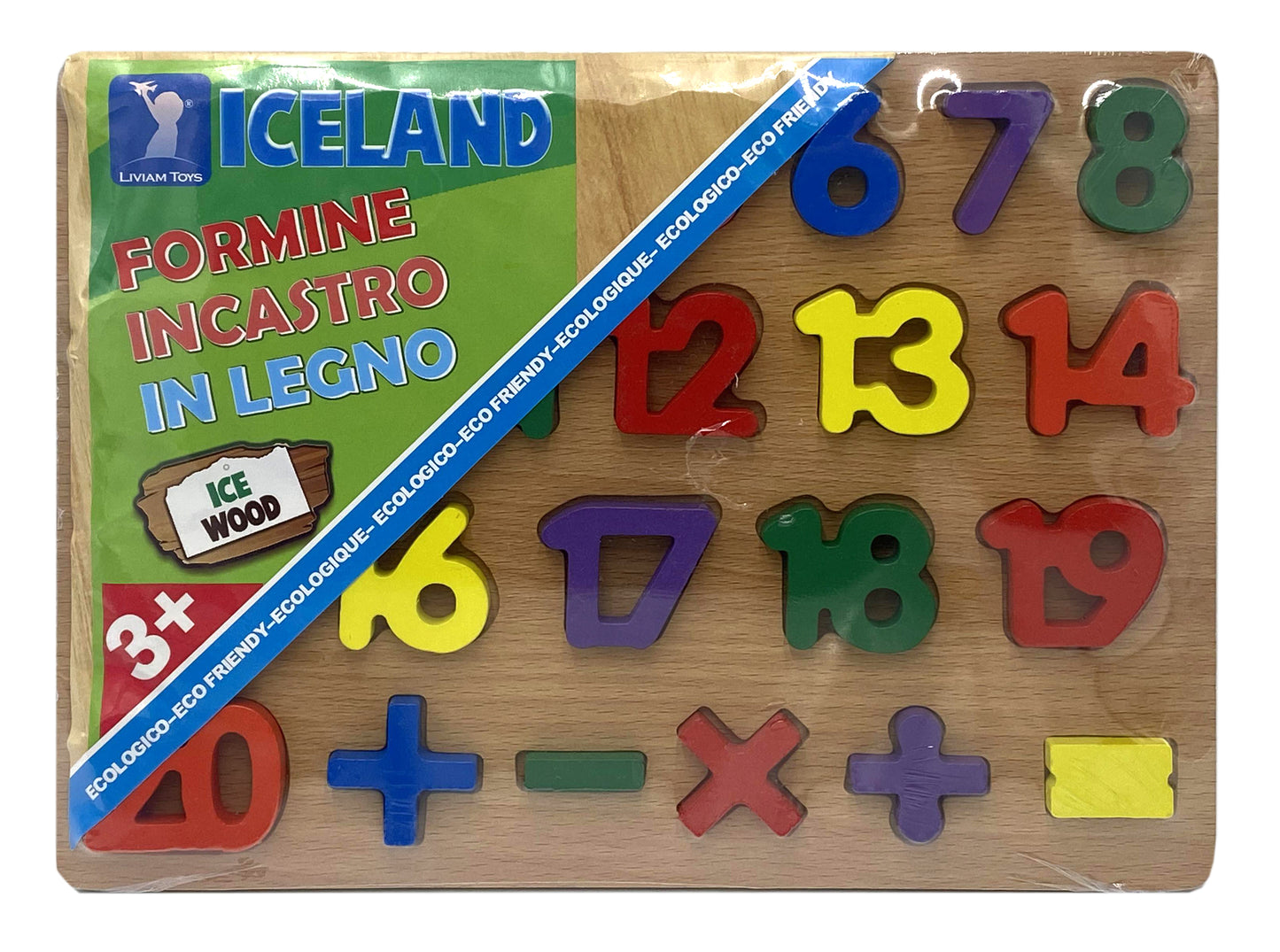 Icewood - Formine incastro numeri