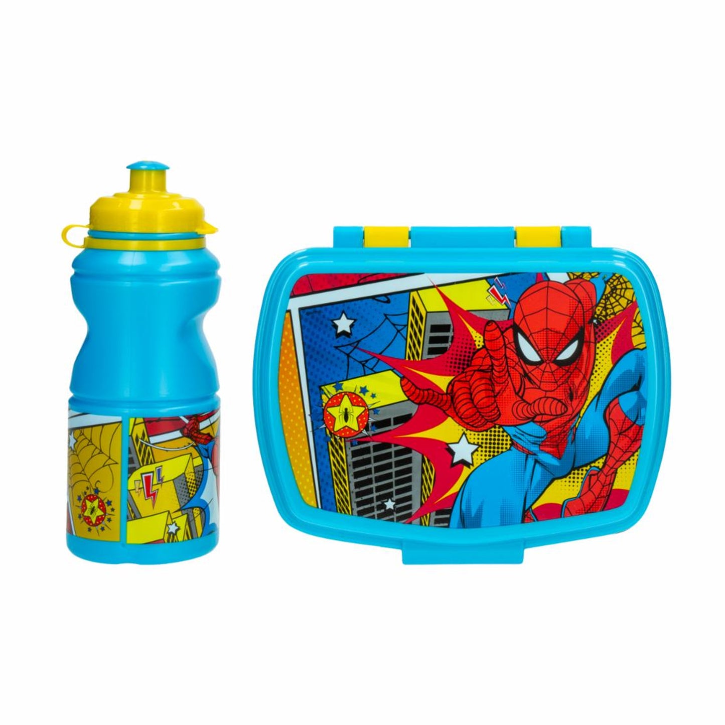 Set Borraccia + Portapranzo Spiderman