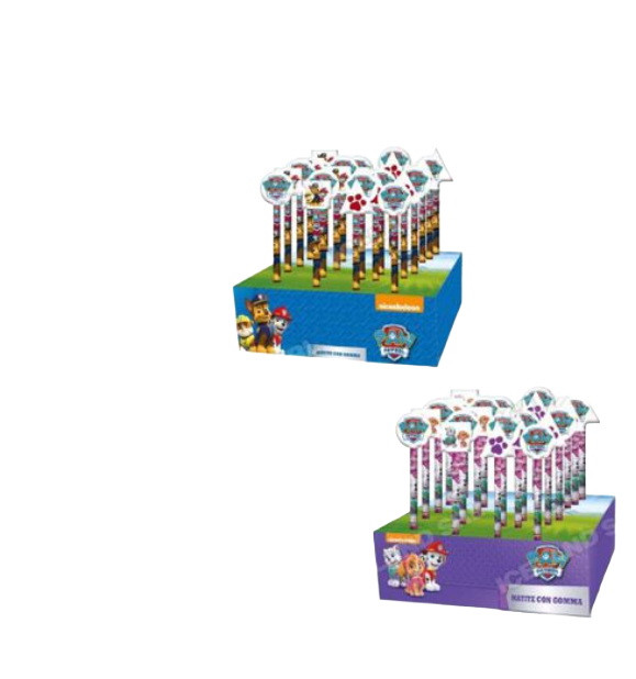 Matite Gomma Paw Patrol in Expo
