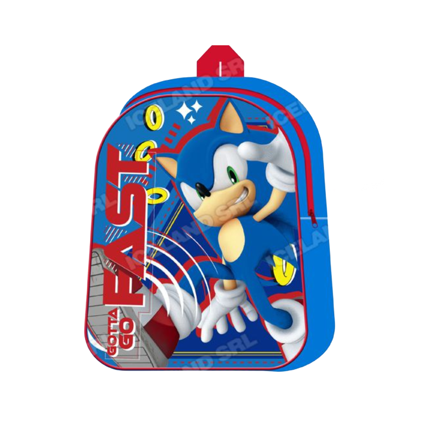 Zaino Scuola Sonic