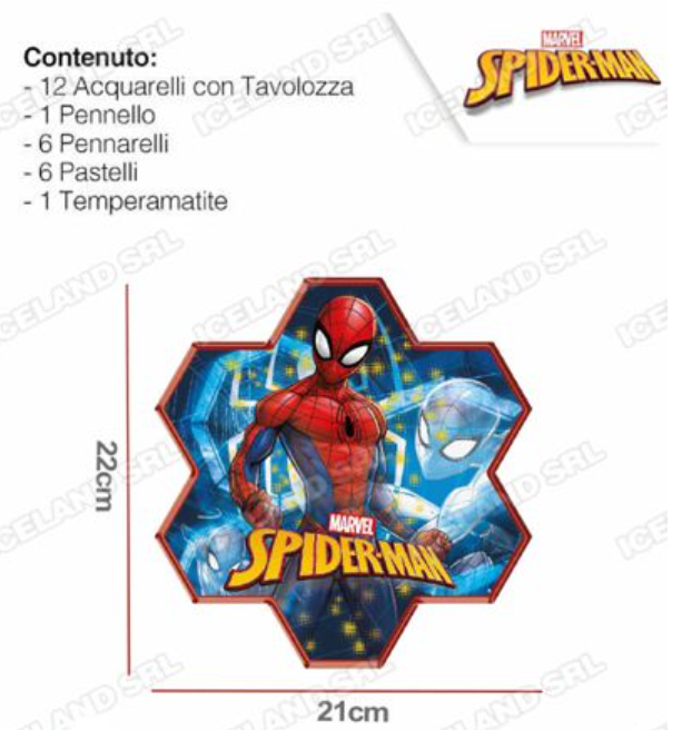 Art Set forma Spiderman
