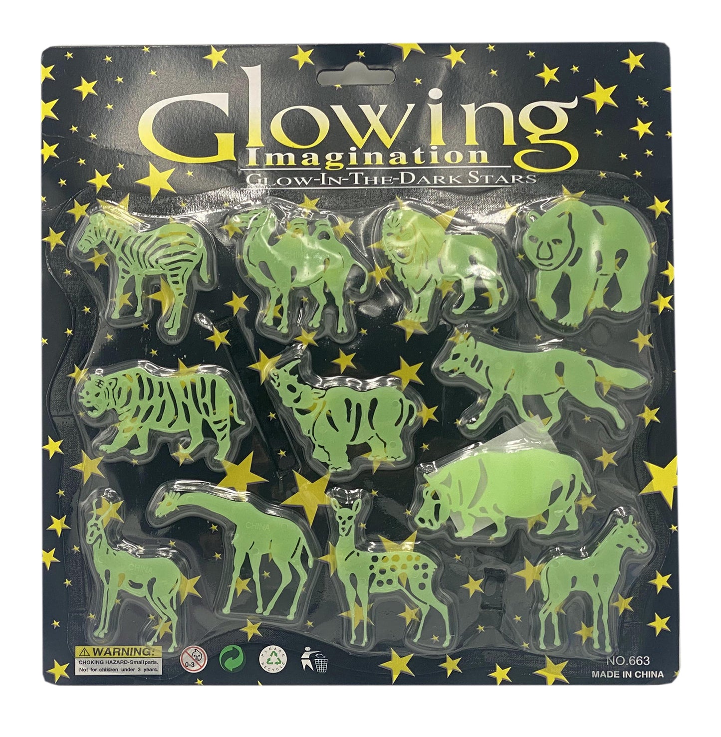 Sagome fluorescenti animali