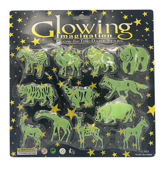 Sagome fluorescenti animali