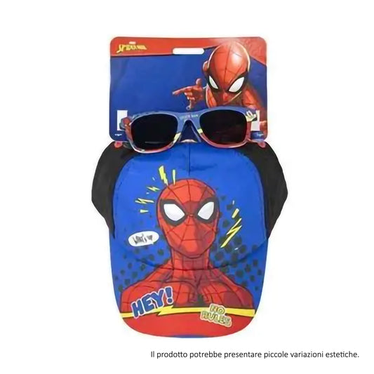 Set occhiali da sole e cappellino SPIDERMAN