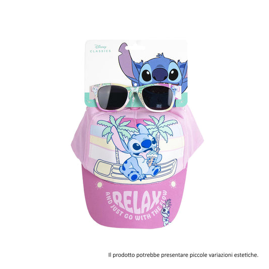 Set occhiali da sole e cappellino STITCH
