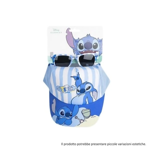 Set occhiali da sole e cappellino STITCH