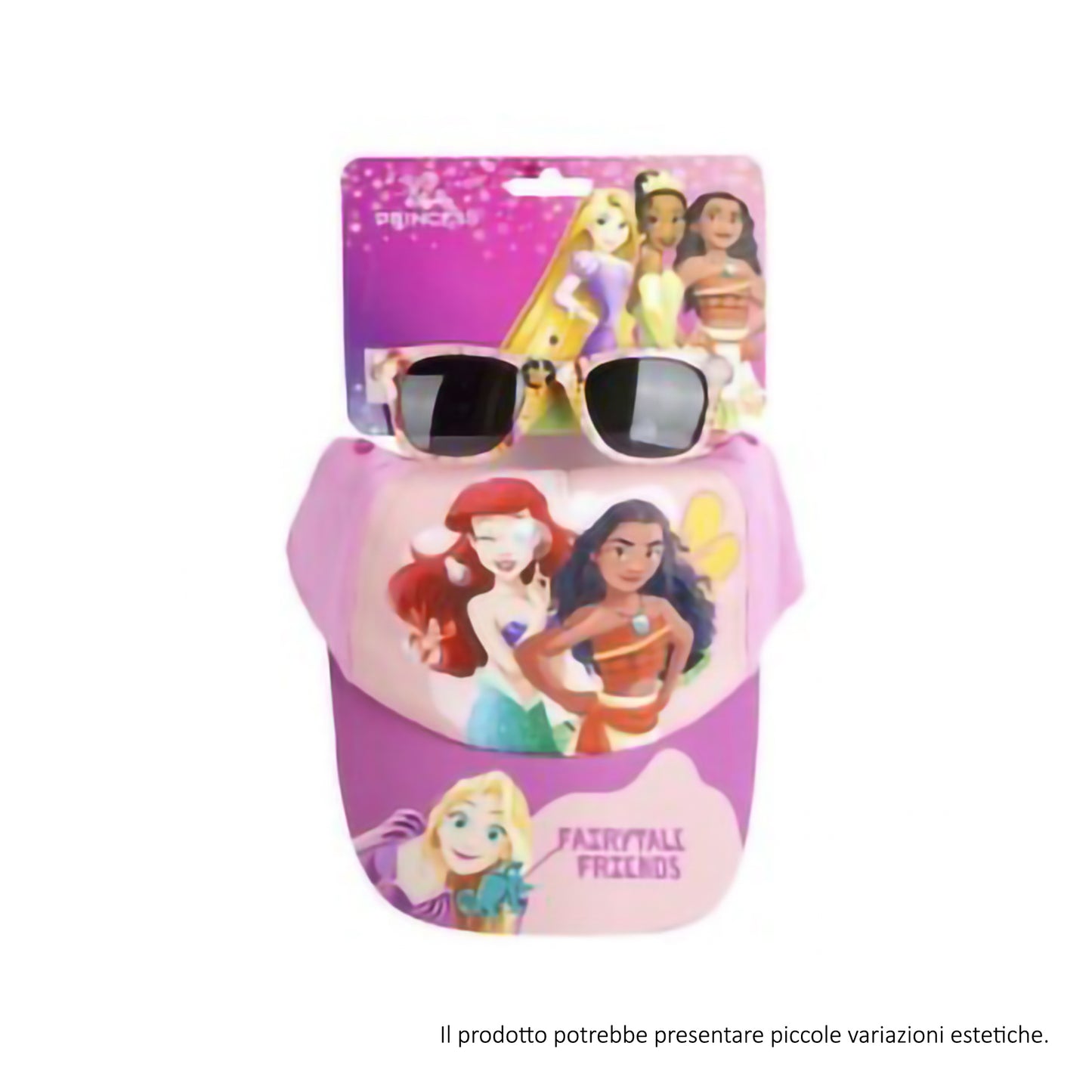 Set occhiali da sole e cappellino PRINCIPESSE