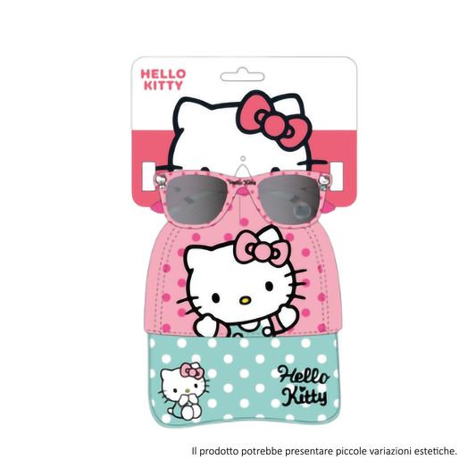 Set occhiali da sole e cappellino HELLO KITTY