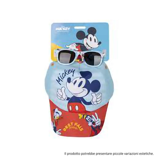 Set occhiali da sole e cappellino TOPOLINO