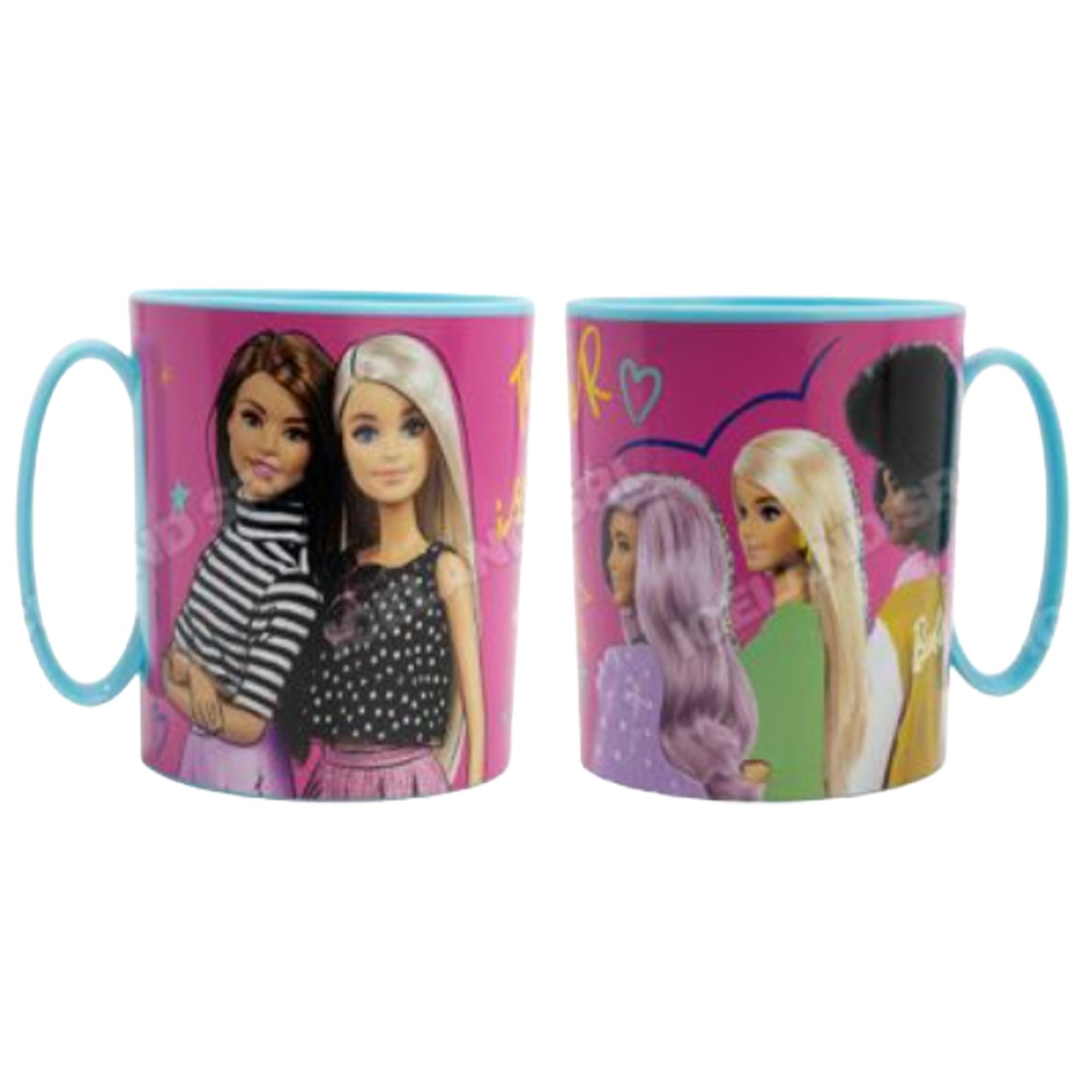 Tazza plastica 350ML Barbie
