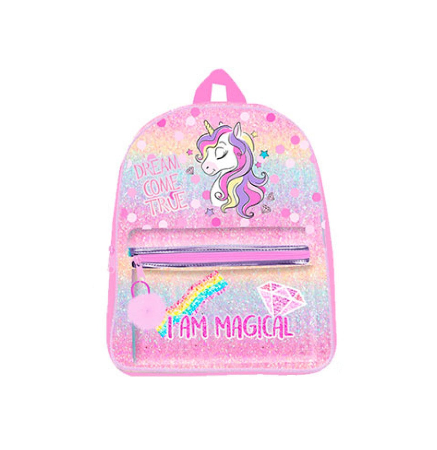 Zaino Scuola Playtoy GLITTER