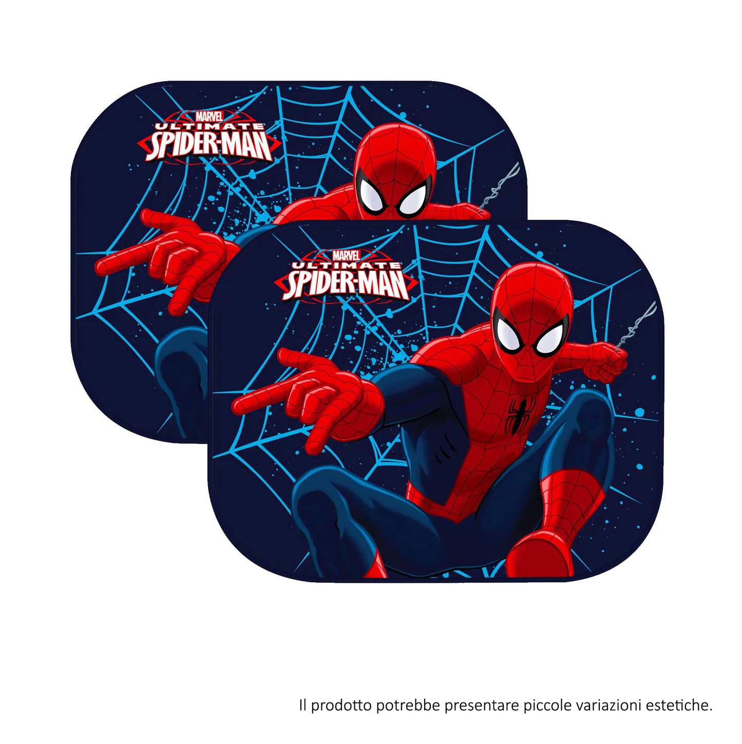 Coppia tendine parosole laterali SPIDERMAN 44x35