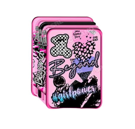 Astuccio 3 zip Beyond fashion girl GIOTTO