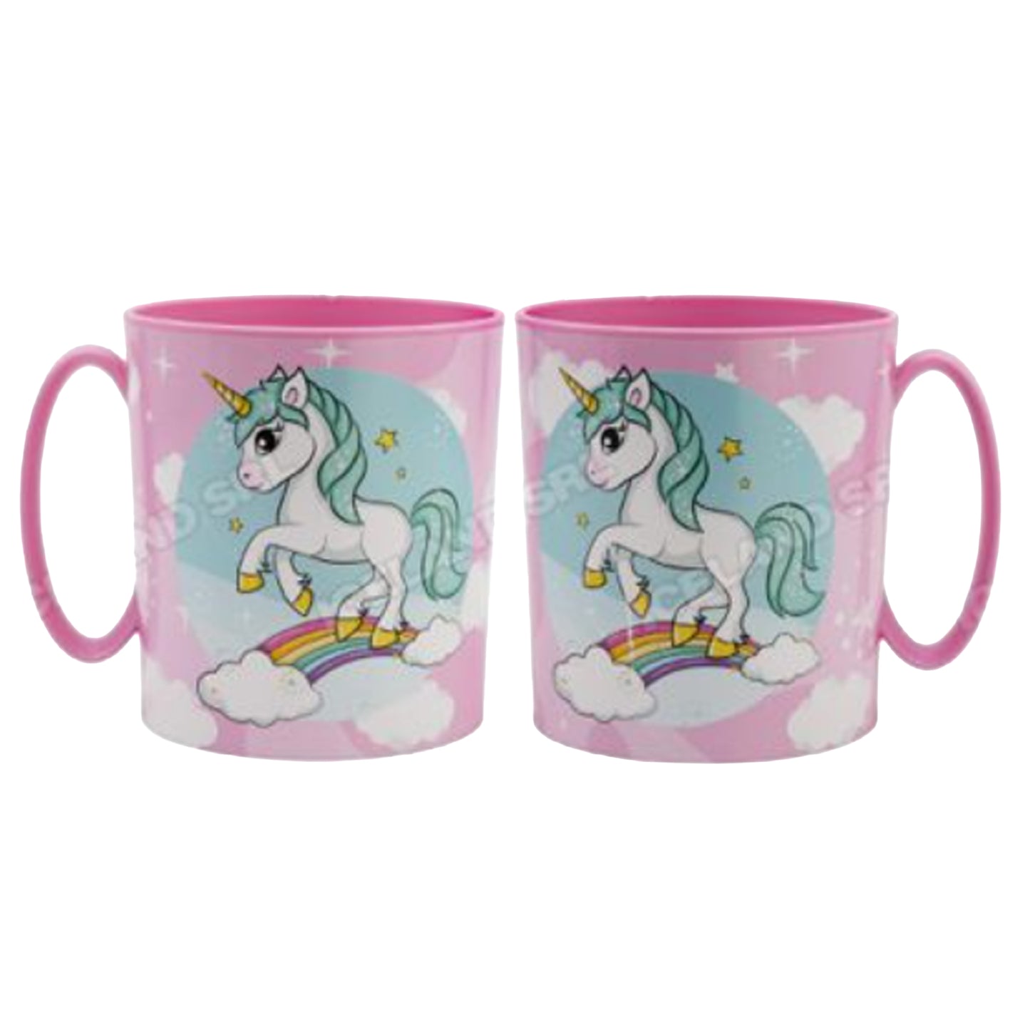 Tazza plastica 350ML Unicorno