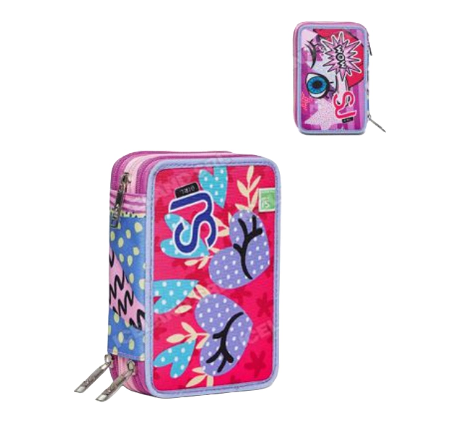 Astuccio 3 zip SEVEN