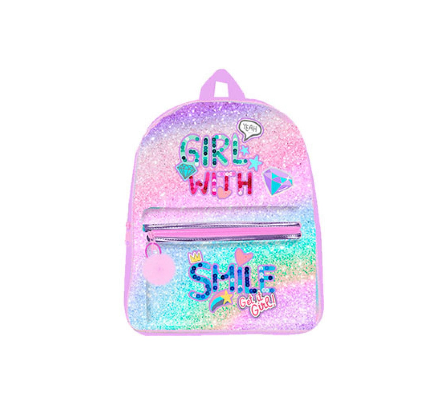 Zaino Scuola Playtoy GLITTER