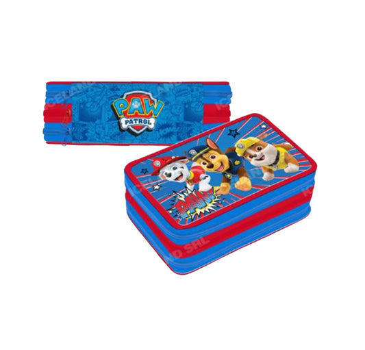 Astuccio 3 zip Paw Patrol GIOTTO