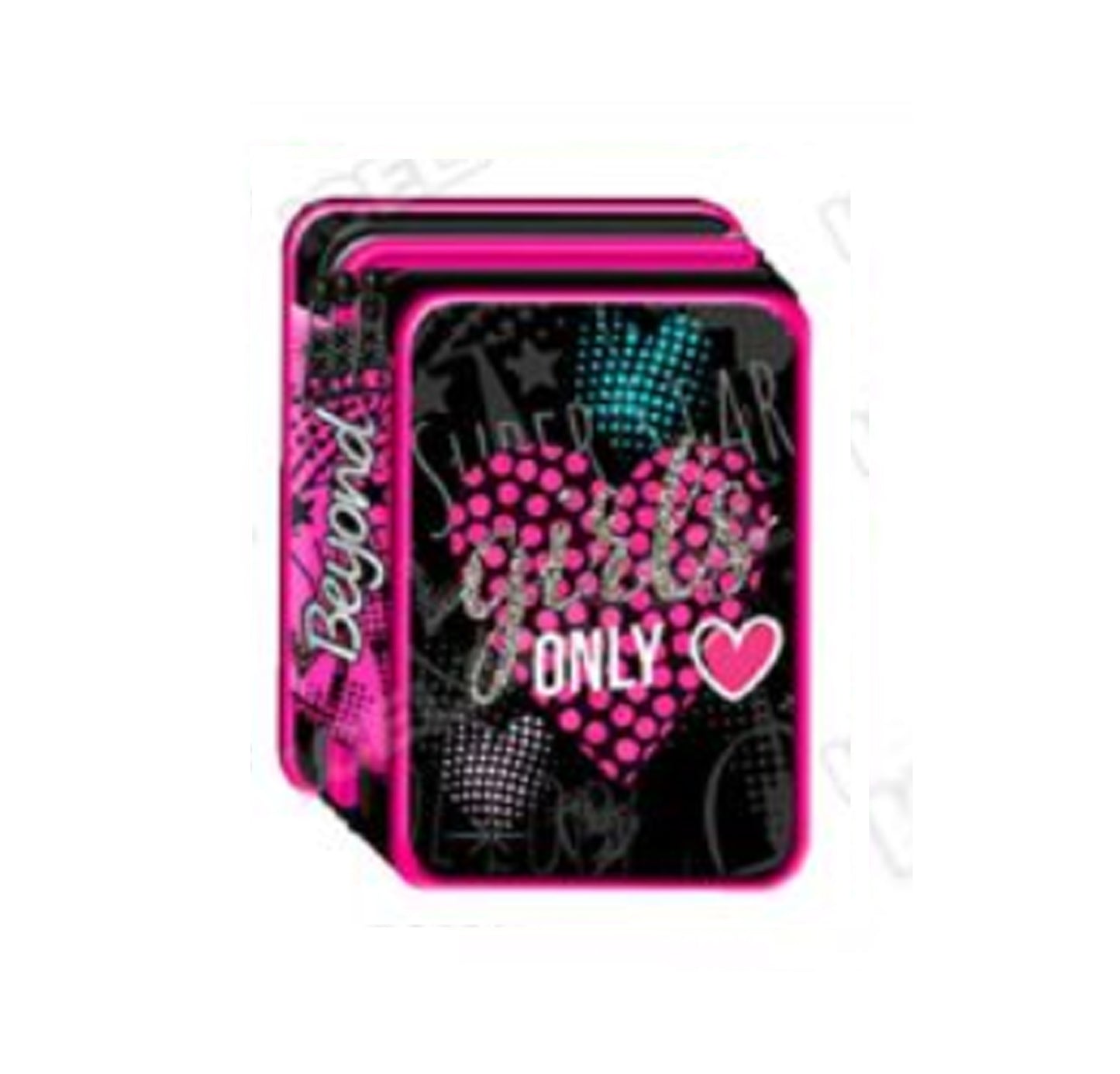Astuccio 3 zip Beyond fashion girl GIOTTO