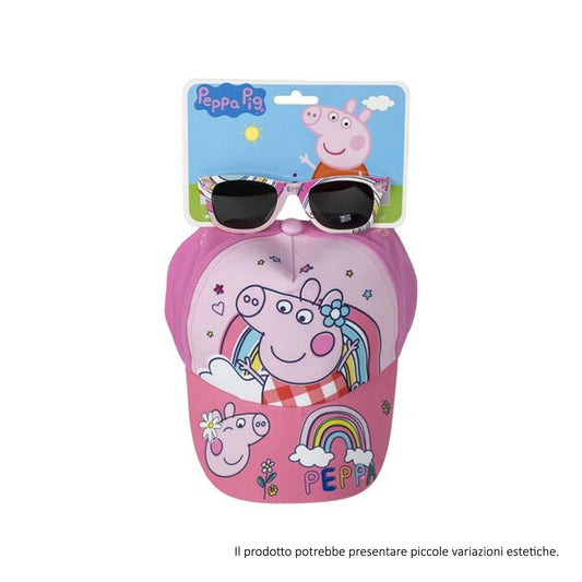 Set occhiali da sole e cappellino PEPPA PIG