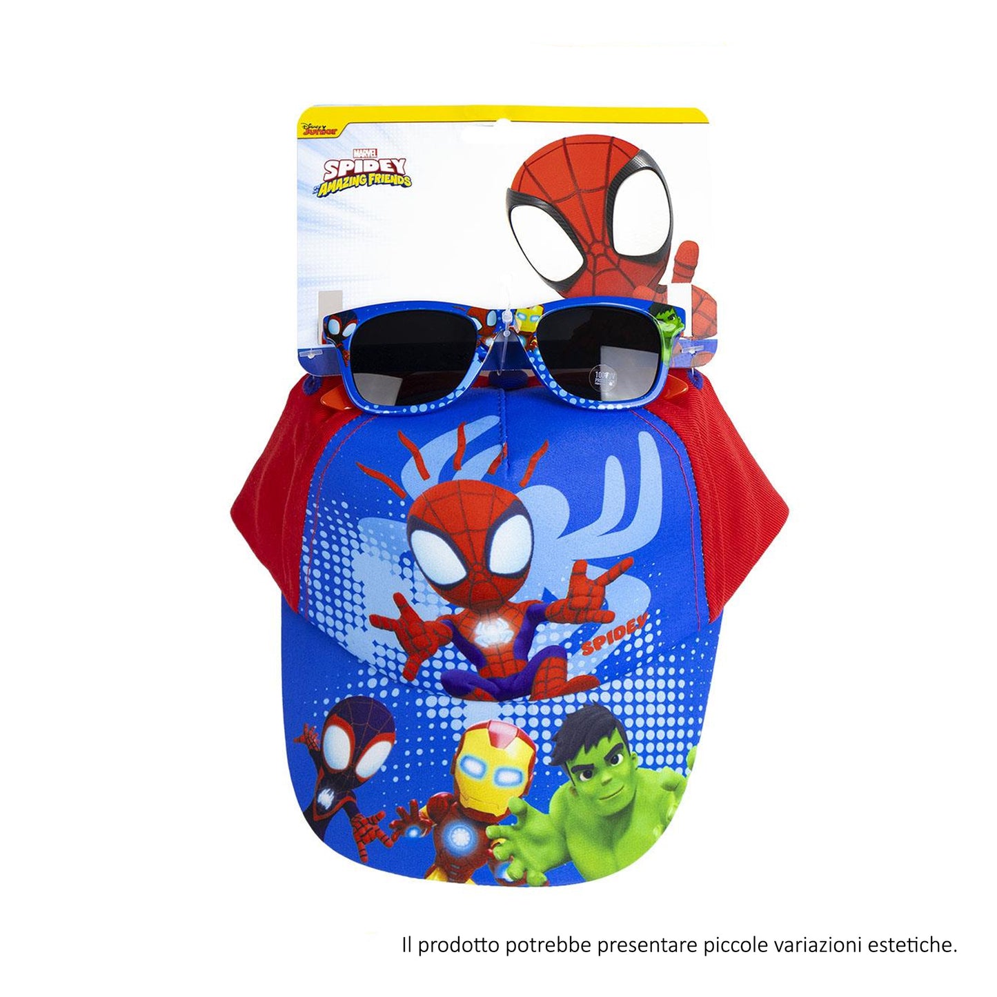 Set occhiali da sole e cappellino SPIDEY