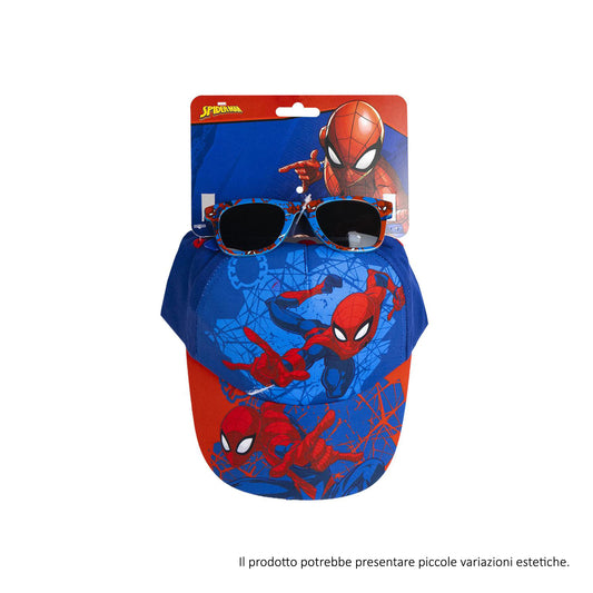 Set occhiali da sole e cappellino SPIDERMAN