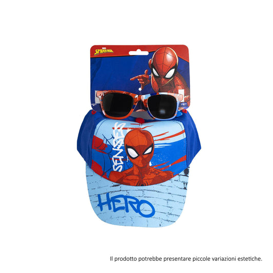 Set occhiali da sole e cappellino SPIDERMAN