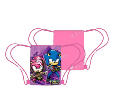 Gym Bag 40x35cm Sonic Girl