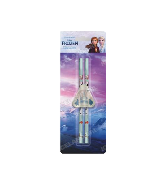 Matite 2pz. Blister Gomma Frozen