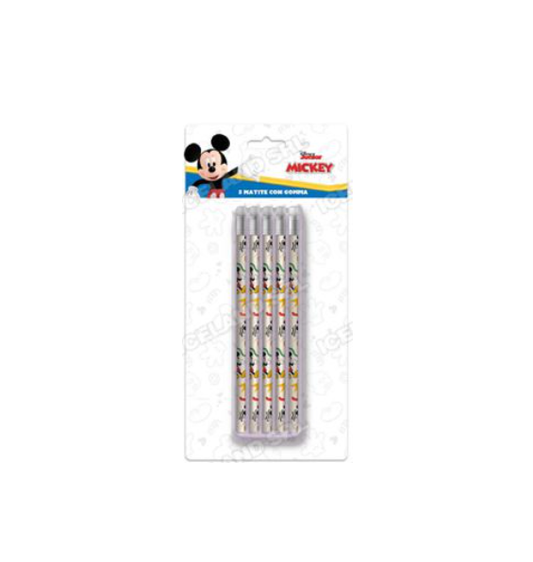 Matite 5pz. Blister Gomma Topolino