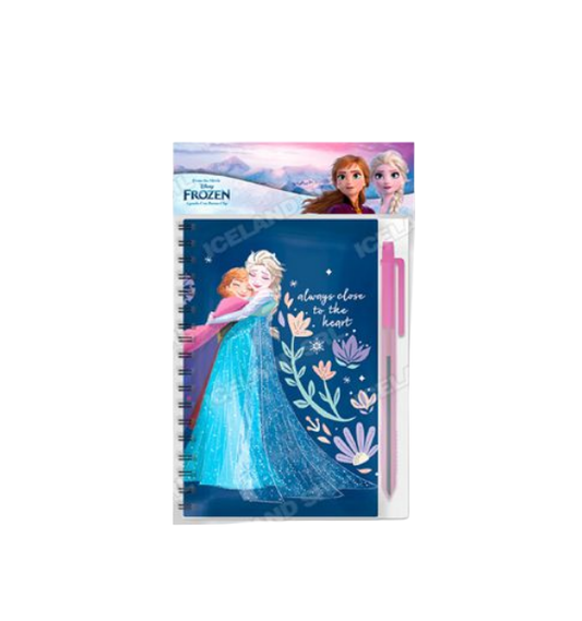 Agenda 14x11cm Con penna in busta Frozen