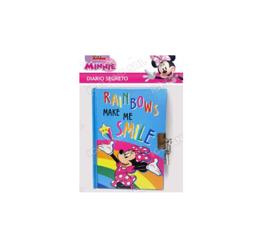 Diario segreto in busta 14,8x10,4 Minnie