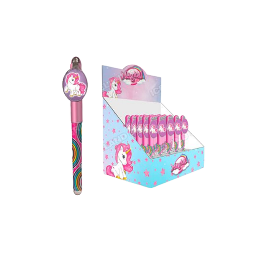 Penna c/clip expo Unicorno