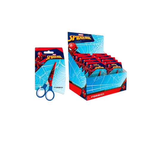 Forbici in blister Spiderman