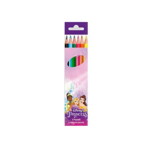 Colori a matita 6pz Princess