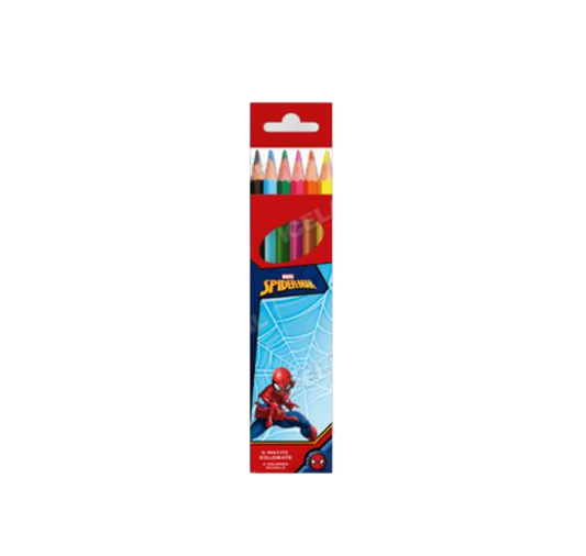 Colori a matita 6pz Spiderman