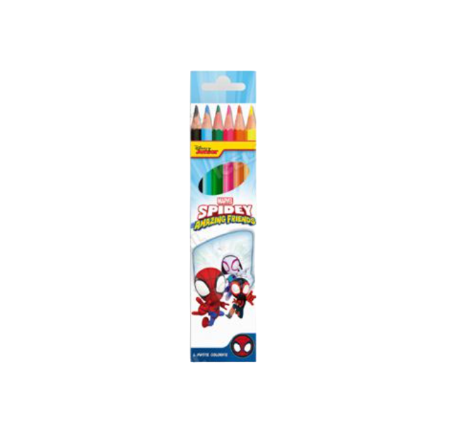 Colori a matita 6pz Spidey