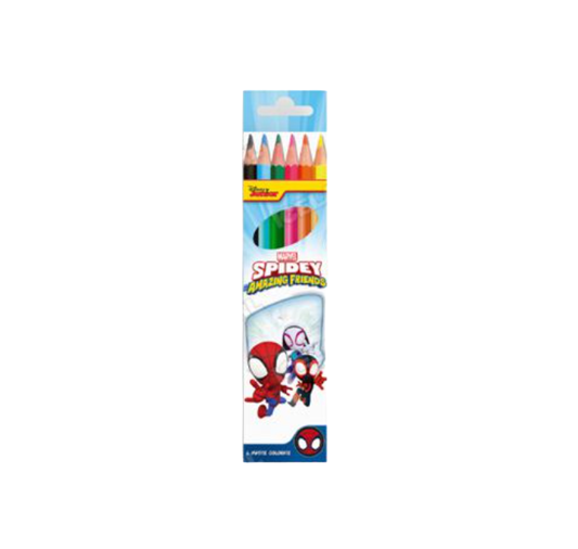 Colori a matita 6pz Spidey