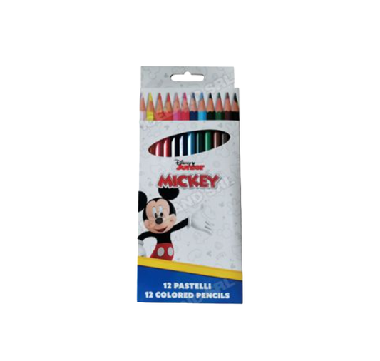 Colori a matita 12pz Topolino