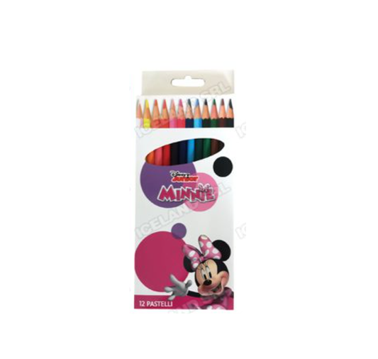 Colori a matita 12pz Minnie