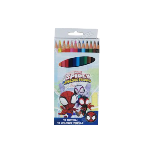 Colori a matita 12pz Spidey