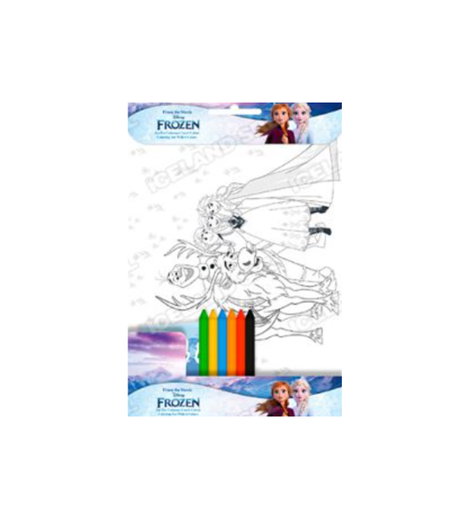 Set da colorare con 6 colori Frozen