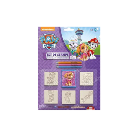 Blister 3 Timbri Paw Patrol